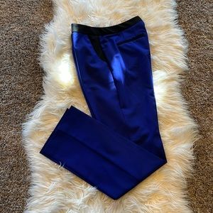 Worthington Royal Blue and Black Dress Slacks. Size 6.